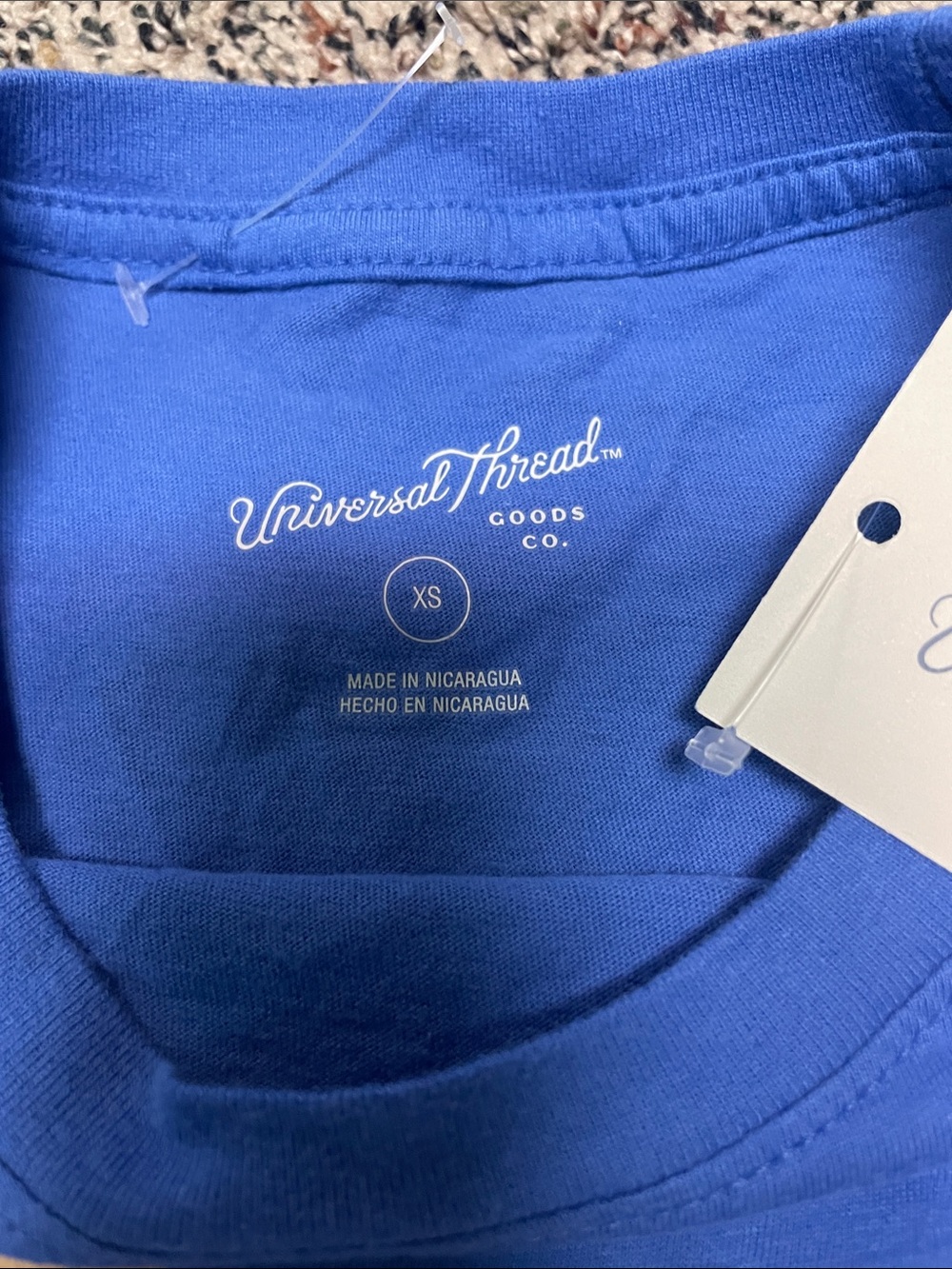 Universal Thread Royal Blue Graphic Crewneck Tee Size XS | NWT - Picture 2 of 3